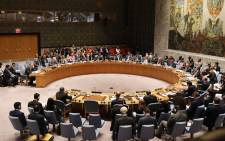 A United Nations Security Council meeting in New York City. Picture: AFP