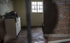 The back room where three of seven bodies were found in a home in Vlakfontein. Picture: Abigail Javier/EWN
