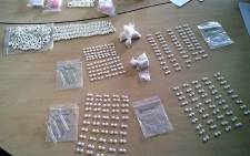 FILE: Police say two men were found processing the drugs. Picture: SAPS.