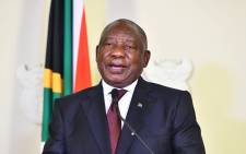 President Cyril Ramaphosa addressing the nation on 22 March 2022. Picture: GCIS.