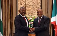 Burundi's President Pierre Nkurunziza meets President Jacob Zuma at Tuynhuys in Cape Town on 4 November 2014. Picture: GCIS.