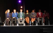 Conrad Strydom from Hermanus High School (in green blazer) achieved an aggregate of 98% during last year’s matric final exams. Picture: EWN