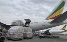 Millions of medical supplies donated by Alibaba CEO and billionaire, Jack Ma, destined for various African countries to assist in the fight against coronavirus have landed in Ethiopia. Picture: Supplied.