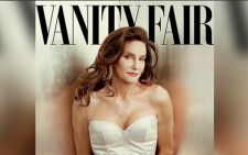 Bruce Jenner on the cover of Vanity Fair magazine. 