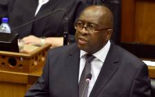 FILE: Finance Minister Nhlanhla Nene pictured on 25 February 2015, when he delivered his 2015 Budget Speech in the National Assembly, Parliament, in Cape Town. Picture: GCIS.