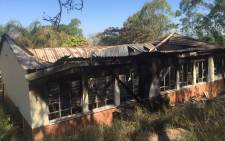 FILE: One of the 24 torched schools in Vuwani, Limpopo. Picture: Kgothatso Mogale/EWN.