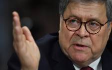 In this file photo taken on May 1, 201, US Attorney General William Barr testifies before the Senate Judiciary Committee on "The Justice Department's Investigation of Russian Interference with the 2016 Presidential Election" on Capitol Hill in Washington, DC. Picture: AFP.
