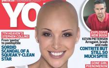 The magazine’s cancer campaign features Lee-Anne Liebenberg on the cover. Picture: Facebook.