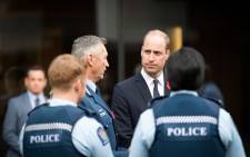 Britain's Prince William visited Masjid Al Noor in Christchurch, New Zealand, where dozens were killed in a mass shooting in March. Picture: @KensingtonRoyal/Twitter.