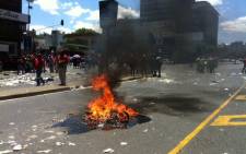 FILE. Pikitup employees affiliated to Samwu embarked on an unprotected strike through the streets if Johannesburg.Picture: Kgothatso Mogale/EWN.