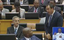 DA’s Chief Whip asked to leaves Parliament after clashing with Chair Raseriti Tau.