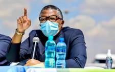 Transport Minister Fikile Mbalula released the 2021 Easter road safety statistics on 8 April. Picture: @MbalulaFikile/Twitter.