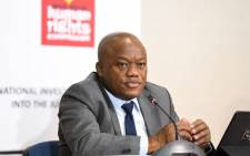 KwaZulu-Natal Premier Sihle Zikalala appears at the SAHRC hearings into the July riots on 26 November 2021. Picture: @kzngov/Twitter