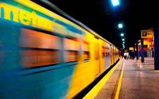 A general view of a train leaving a Cape Town station. Picture: Facebook.com.