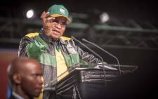 President Jacob Zuma addresses the ANC national policy conference at Nasrec on 30 June 2017. Picture: Thomas Holder/EWN.