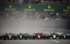 FILE: Drivers take the start of the Formula One Russian Grand Prix at the Sochi Autodrom circuit in Sochi on 26 September 2021. Picture: Alexander NEMENOV/AFP