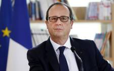 FILE: Francois Hollande called for united international action to tackle the threat from Islamic State militants. Picture: AFP.