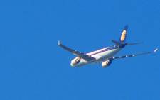 FILE: The Gupta jet, seen leaving Waterkloof Air Force Base on Thursday 2 May 2013. Picture: Paul Treleven.
