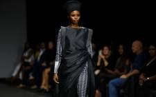 FILE:  Fashion designer Palesa Mokubung #SS22 Collection from 28 - 30 April at Mall of Africa. Picture:@safashionweek/Twitter.