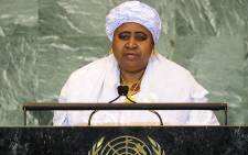 Gambia's Vice President Isatou Njie Saidy. Picture: AFP