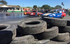 Motoring enthusiasts at the Killarney race track in the Western Cape. Picture: Kevin Brandt/EWN.