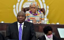 President Cyril Ramaphosa delivering his budget vote in Parliament on 9 June 2022. Picture: GCIS.
