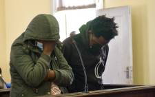 Froliana Joseph (centre) and David Joseph (right) appeared at the Bela Bela Magistrates Court in Limpopo on 10 November 2023. Picture: Katlego Jiyane/Eyewitness News