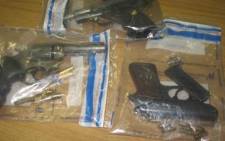 FILE: Confiscated firearms. Picture: Supplied