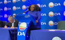 Democratic Alliance chief whip in Parliament Siviwe Gwarube at a press conference on the state of readiness of the party's 2023 Federal Congress on 31 March 2023. Picture: @Our_DA/Twitter.com
