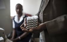 FILE: An HIV patient with medication. Picture: AFP