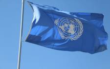 The United Nations flag. Picture: @UNFCCC/Twitter
