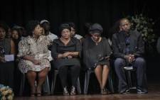 The Mpianzi family at Enock’s memorial service at Parktown Boys' High on Tuesday, 28 January 2020. Picture: Abigail Javier/EWN