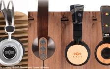 Some of the headphones from The House of Marley