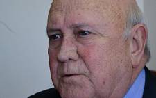 FW De Klerk says whatever the public protector’s findings, her office should be respected. Picture:Aletta Gardner/EWN