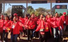 Cosatu members at the union’s special national congress held at Gallagher Convention Center on 13 July 2015. Picture: Govan Whittles/EWN.