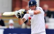 England batsman Kevin Pietersen. Picture: AFP.
