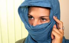Islamic headscarf.