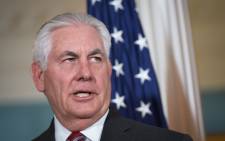 FILE: US Secretary of State Rex Tillerson. Picture: AFP