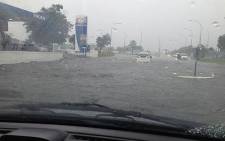 Roads flooded due to heavy rains in Edgemead, Cape Town on 28 August 2013. Picture: Glen De Goede/iWitness