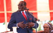 Zimbabwean President Robert Mugabe. Picture: EPA/Aaron Ufumeli. 