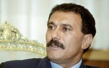 Yemen's President Ali Abdullah Saleh. AFP
