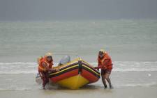NSRI officials are seen conducting a search operation. Picture: NSRI