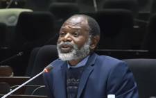 A screengrab of Abel Sithole, principal executive officer of the Government Employees Pension Fund, at the PIC inquiry on 15 July 2019.
