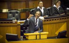 FILE: DA leader Mmusi Maimane in Parliament. Picture: Thomas Holder/EWN