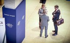 FILE: Delegates at the 2015 World Economic Forum. Picture: Thomas Holder/EWN