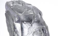 An exceptional 232ct white diamond was recovered at the Petra Diamonds Ltd. Picture: www.petradiamonds.com