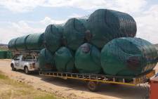 FILE: Water tanks delivered to QwaQwa residents in the Free State to mitigate chronic water shortages in the area. Picture: @DWS_RSA/Twitter 




