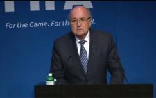 Fifa president, Sepp Blatter, shocked the world on 2 June 2015 following the announcement that he will step down from his post. Picture: Fifa YouTube Channel.