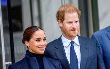 Meghan, Duchess of Sussex and Prince Harry, Duke of Sussex visit One World Observatory at One World Observatory on 23 September 2021 in New York City. Picture: Roy Rochlin/AFP