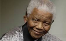Former South African president and world icon Nelson Mandela.